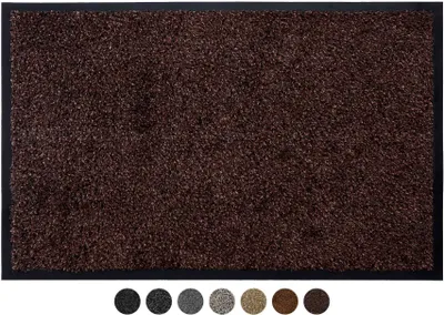 Produktbild von Primaflor Schmutzfangmatte FLEXI - Braun/Beige/Schwarz - 40x60cm - 6 Farben & 2 Größen - Strapazierfähige Türmatte, Rutschfester Türvorleger, Sauberlaufmatte