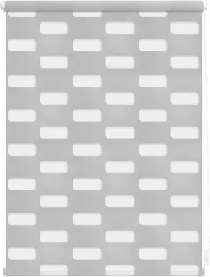 Produktbild von Lichtblick Duo Rollo Arena Klemmfix, ohne Bohren Grau, 150 cm, 60 cm x 150 cm (B x L)