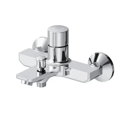 Produktbild von AM.PM Badewannenarmatur Wannenarmatur Chrom TouchReel Mischbatterie Badewanne Wasserhahn Bad Messing