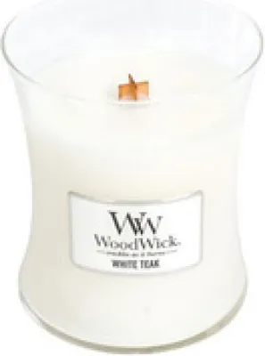 Produktbild von WoodWick White Teak, Rund, Weiß, 1 Stück(e)