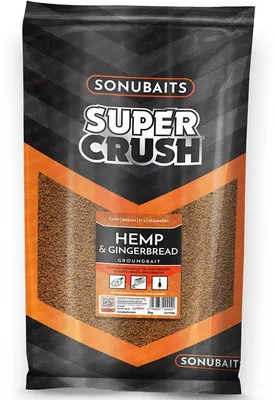 Produktbild von Sonubaits Supercrush Hemp & Gingerbread 2 kg