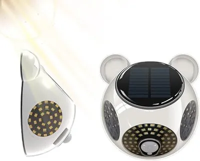 Produktbild von Solarleuchten im Freien im Freien verwenden Bewegungssensor - LED -Wand 3 Modi 270 ° Beleuchtungswinkel Sicherheitssicherer Wasserdichtstezentür Yard