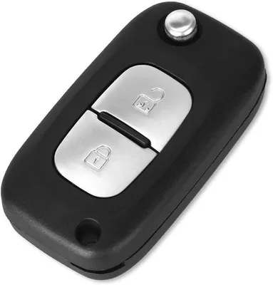 Produktbild von Techstar-Autoschlüsselgehäuse für Renault Kangoo, Clio, Twingo – 2 Tasten
