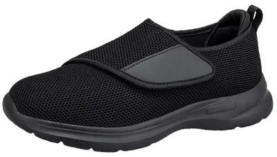 Immagine prodotto di Omgoods - Scarpe per diabetici, da uomo e da donna - Extra larghe, antiscivolo