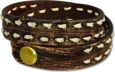 Produktbild von SilberDream Armband Leder Armschmuck braun Jeansstyle Damen Frauen LAP511B