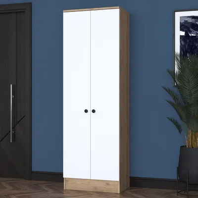 Immagine prodotto di Skye Decor, Armadio - Bivake 1 (bianco + noce)