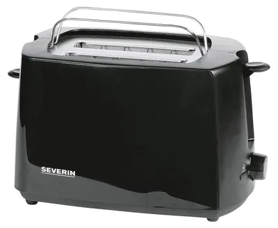 Zdjęcie produktu dla Severin 2287000, 2 kaw., Czarny, obrotowy, 700 W, Typu F, 0,85 m
