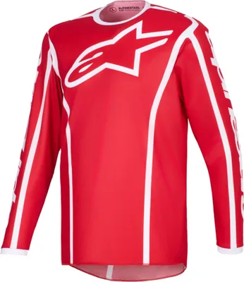 Zdjęcie produktu dla koszulka FLUID APEX, ALPINESTARS (czerwona/biała, rozmiar XL)