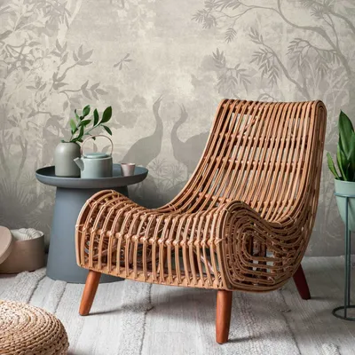 Obrázek produktu pro Profhome 399181-GU Vliesová tapeta lesní matná béžová šedá krémově bílá 3,71 m x 2,8 m