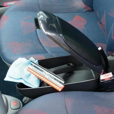 Image de Accoudoir Carpoint Compact noir