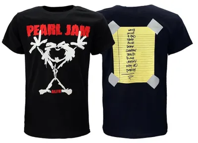 Produktbild von Pearl Jam Stickman T-Shirt – Offizielles Merchandise - L