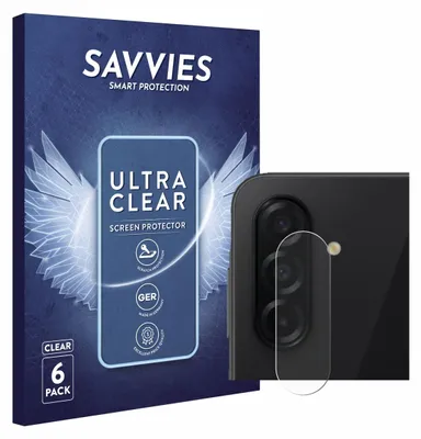 Produktbild von 6x Für Samsung Galaxy A26 5G (NUR Kameraschutz) Schutzfolie Savvies Displayschutz Display Schutz Folie Klar Transparent