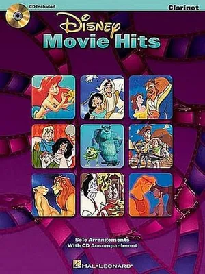 Produktbild von Disney Movie Hits - Clarinet Book/Online Audio
