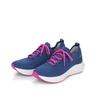 Image de Rieker Damen Slipper sport bleu Gr. 37