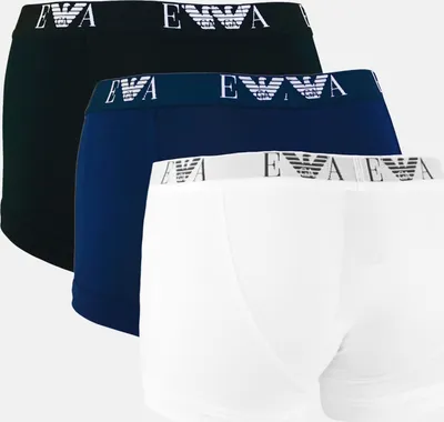 Produktbild von Emporio Armani Shorts 3 Pack Trunk Unterhosen Herrenshorts