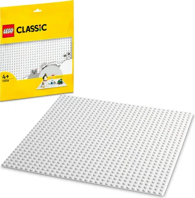 Produktbild von LEGO Classic Grundplatte Weiß 32x32 Noppen 11026