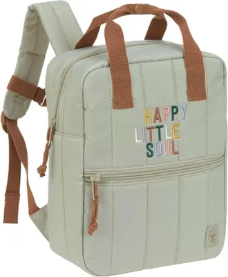 Produktbild von Lässig Mini Square Backpack Kinderrucksack Little Gang light khaki
