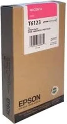 Produktbild von Epson Tintenpatrone magenta T 612 220 ml T 6123