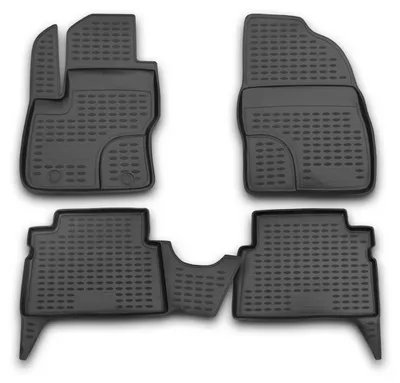 Zdjęcie produktu dla 2008-2013 Dywaniki podłogowe Ford Kuga TPE czarne 4 szt