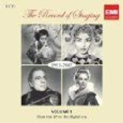 Produktbild von Various: Record Of Singing 1953-2007
