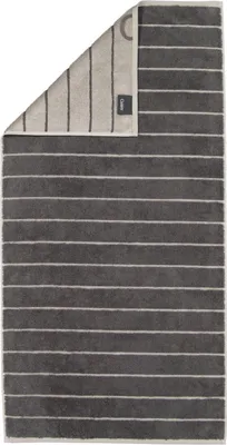 Produktbild von Cawö 6232, Grau, Muster, Baumwolle, 50 x 100 cm, Deutschland