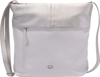 Produktbild von GERRY WEBER Schultertasche Umhängetasche Keep In Mind Shoulder Bag LVZ Metallic Cold weiß