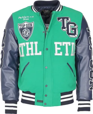 Produktbild von Top Gun College Jacke TG23001 Herren green 3XL
