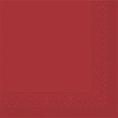 Produktbild von Tissue Cocktail-Serviette Bordeaux, 20 x 20 cm, 300 Stück - Mank