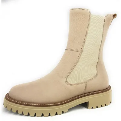 Produktbild von Paul Green  Damenschuhe Stiefel Stiefelette Beige Freizeit, Schuhgröße:EUR 38.5 | UK 5.5