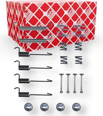 Produktbild von FEBI BILSTEIN Zubehörsatz Bremsbacken 182257 Hinten für HYUNDAI ix35 (LM, EL, ELH) 0,075kg