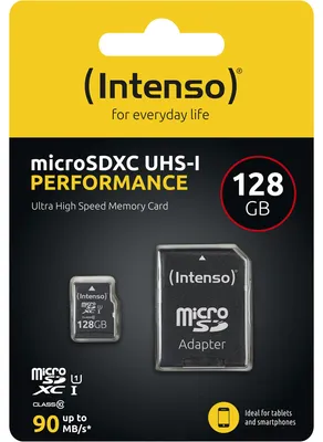 Image de Intenso microSD UHS-I Performance 128GB