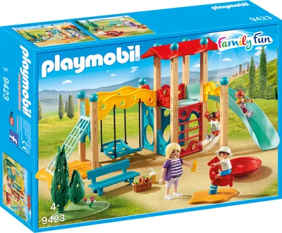 Produktbild von PLAYMOBIL 9423 - Großer Spielplatz Spiel