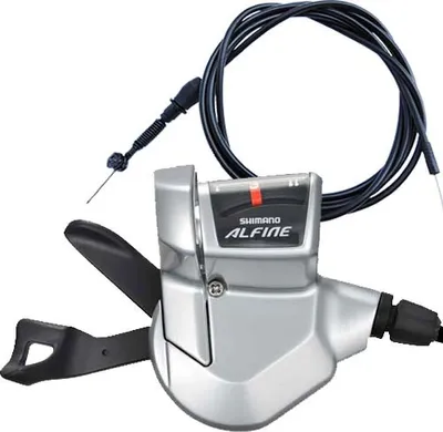 Produktbild von Schalthebel Shimano Alfine SL-S700, silber, 11 Gang, Shimano, I-SLS700210ALS