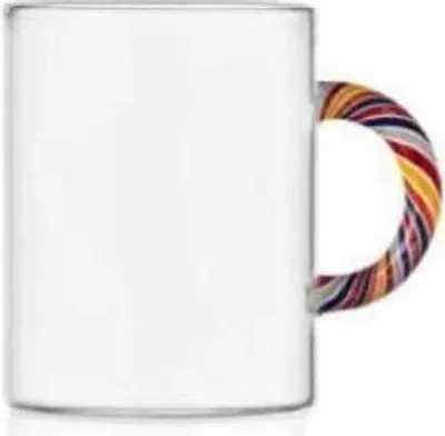 Produktbild von Bunter Becher mit Nussknackergriff
