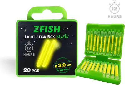 Obrázok produktu pre Zfish Chemické Svetlo Box 20 ks 3,0x25mm