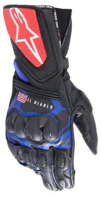 Produktbild von Alpinestars FQ20 SP-8 V3 Monster Motorradhandschuhe, schwarz/blau/rot, XL