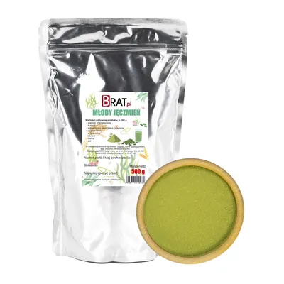 Obrázek produktu pro Polský mladý ječmen 500g Brat.pl