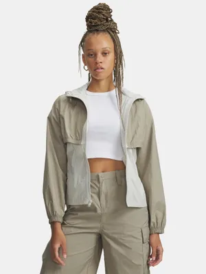 Produktbild von Under Armour UA Unstoppable Utility 3-in-1 Jacke für Damen – Braun MD