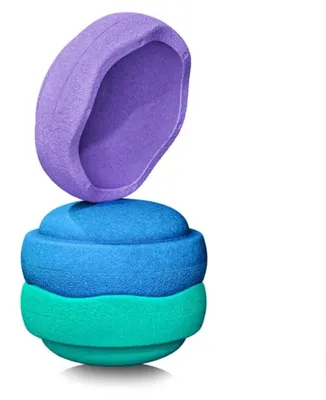 Stapelstein Original Cool Classic - 3er Set - Farbe: dark green/blue/violet