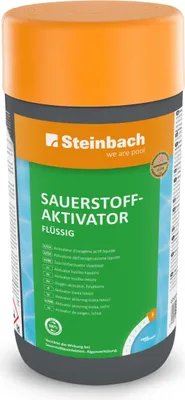 Produktbild von Steinbach Poolpflege Sauerstoffaktivator flüssig, 1 l, Aktivsauerstoff, 07535S01TD00