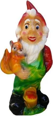 Produktbild von Garten Haus Dekoration Figur Statue Skulpturen Deko Figuren Zwerg Handarbeit N40