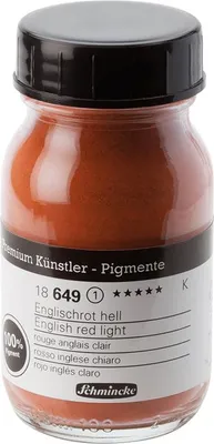 Produktbild von Schmincke Pigmente 100 ml - 649 Englischrot hell
