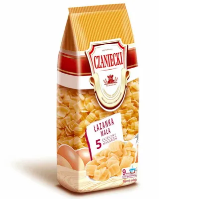 Image de Pâtes Czaniecki 5 œufs petit Łazanka 250g CZANIECKI