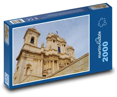 Produktbild von martinpuzzle - Puzzle 2000 Teile - Sizilien - Barockkirche