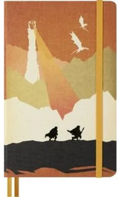 Obrázek produktu pro Moleskine Pán prstenů – zápisník Frodo Sam, limitovaná edice, L/A5, linkovaný, pevná vazba
