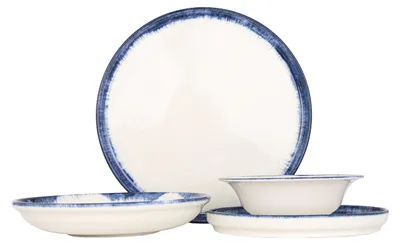 Produktbild von Kütahya Porselen Geschirrset  - Azure - 24 teilig - 6 Personen - Porzellan