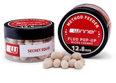 Obrázok produktu pre Method/Feeder Fluo Pop-Up Micro Chunks 20g Mysterious Squid