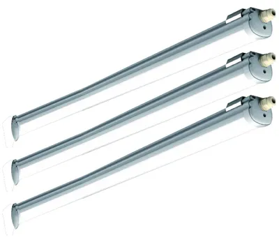Produktbild von 3er Set LED Wannenleuchte, 5120 Lumen, Neutralweiß, L 150 cm