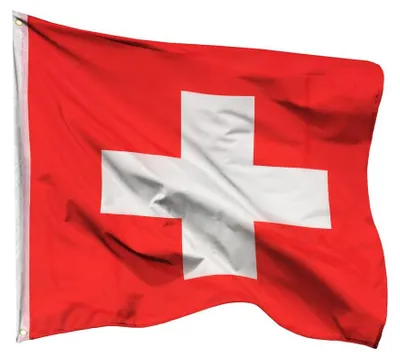 Produktbild von PHENO FLAGS Schweiz Flagge 90x90 cm – Wetterfeste Nationalflagge