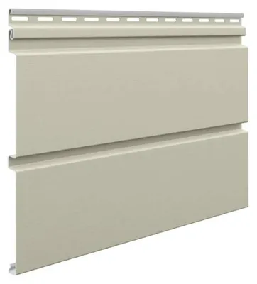 Obrázek produktu pro VILO Ploché fasádní obkladové panely SV-05 – vinylové vnější obklady – 3 m (10 kusů) – olivová